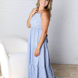 Arabelle Stripe Tiered Maxi Dress FINAL SALE