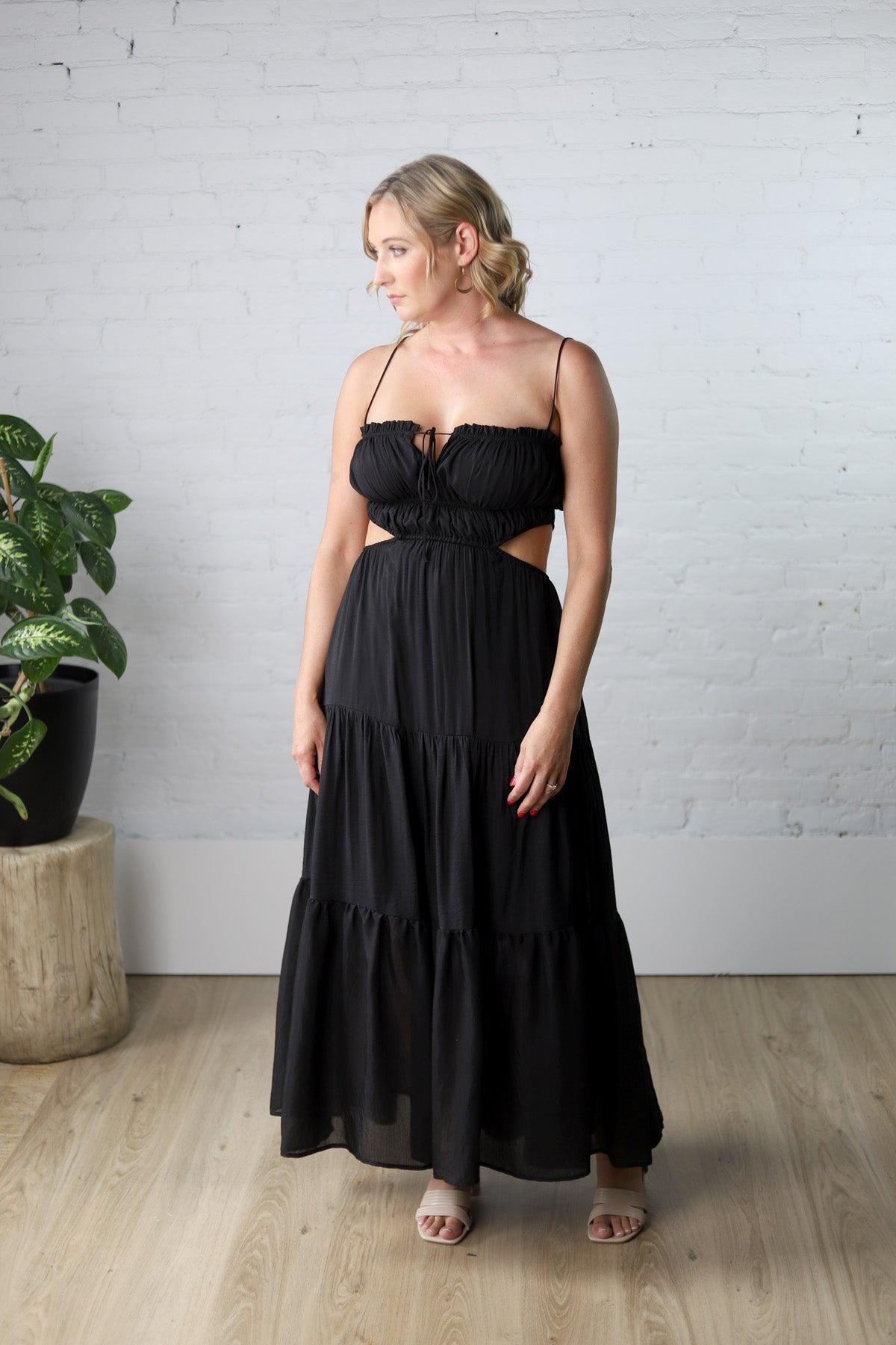 Half Moon Hoop Earrings - Gold