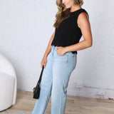KUT Charlotte Culottes With Raw Hem - Block