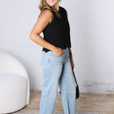KUT Charlotte Culottes With Raw Hem - Block