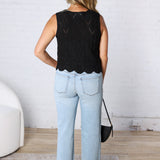 KUT Charlotte Culottes With Raw Hem - Block