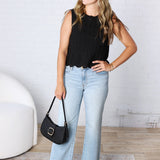 KUT Charlotte Culottes With Raw Hem - Block