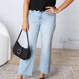 KUT Charlotte Culottes With Raw Hem - Block