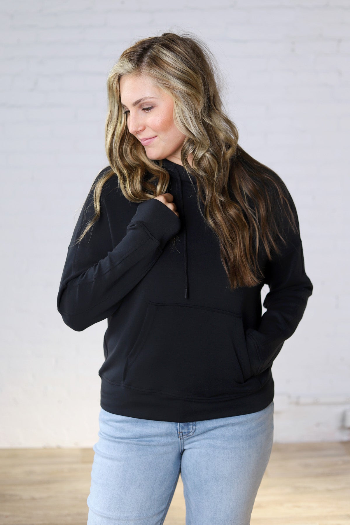 Laguna Pullover Hoodie - Black