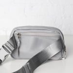 Nadya Gray Nylon Bum Bag