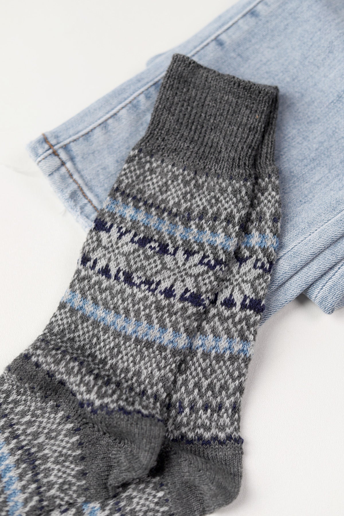 Nordic Socks Merino Wool in PERFORM (Sigrid - Charcoal)
