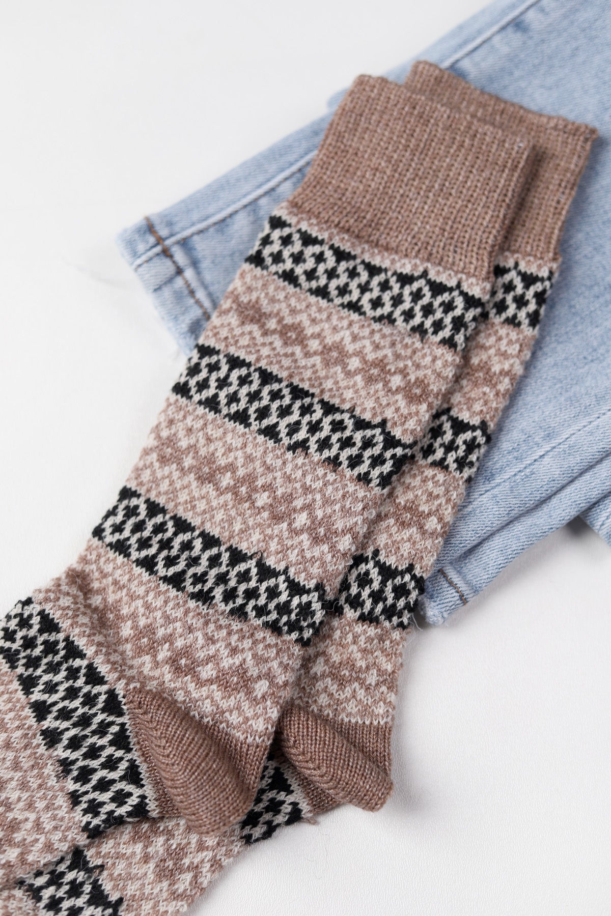 Nordic Socks Merino Wool in PERFORM (Torsten - Cinnamon)