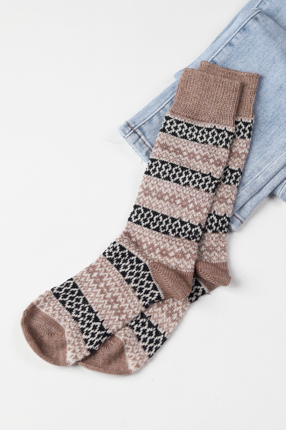 Nordic Socks Merino Wool in PERFORM (Torsten - Cinnamon)