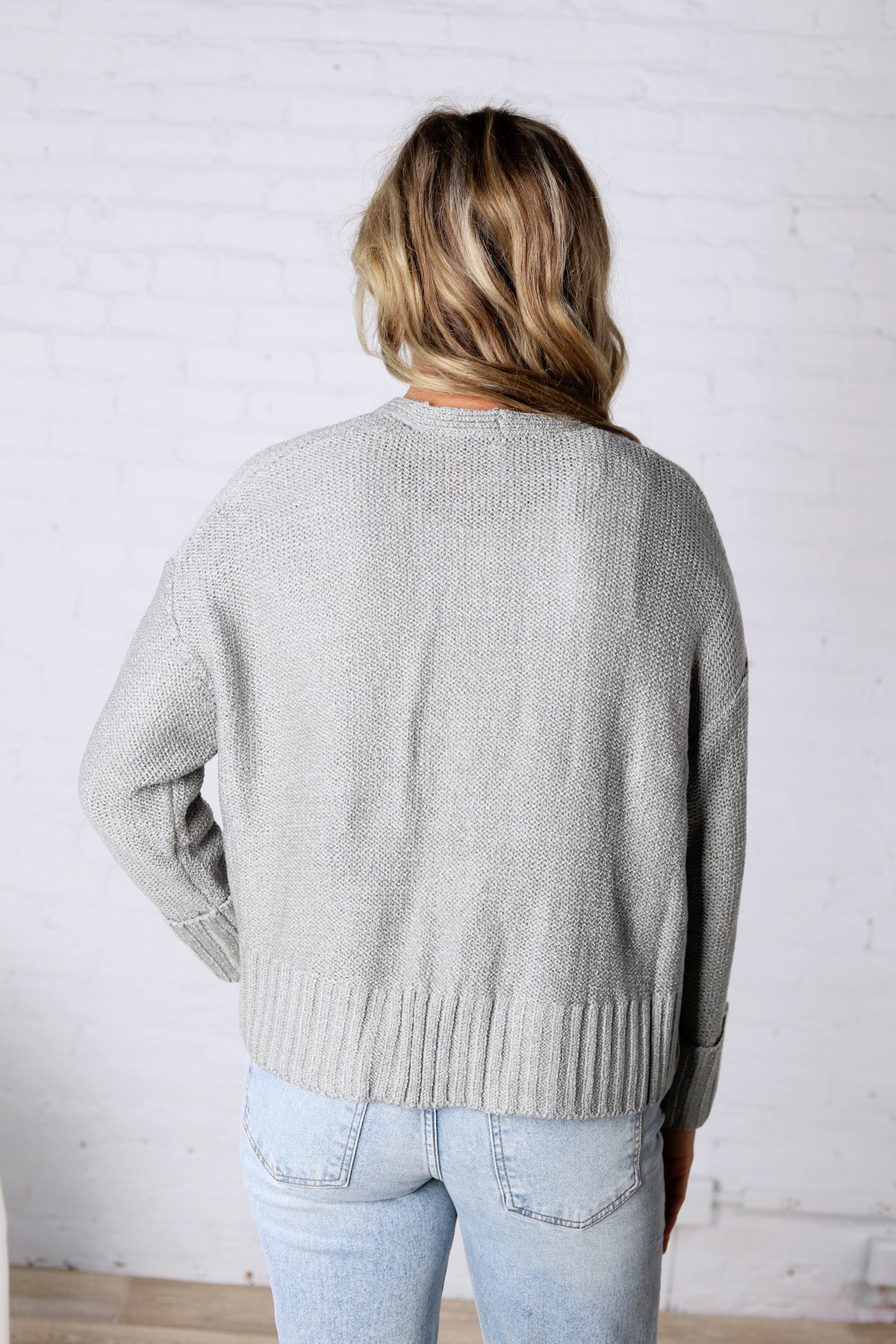 Palmer Lightweight Knit Sweater Cardigan - Mint