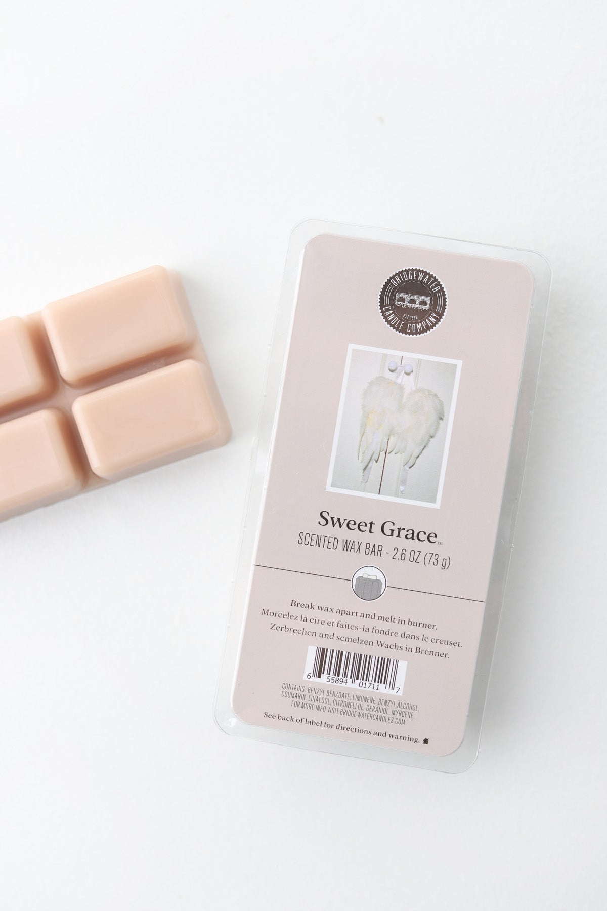 Scented Wax Bar in "Sweet Grace"