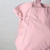 Skylar Nylon Side Cinch Tote - Pink