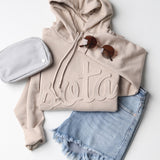Unisex White Pine Hoodie - Khaki