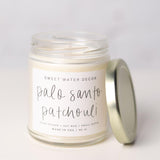 Palo Santo Patchouli Soy Candle