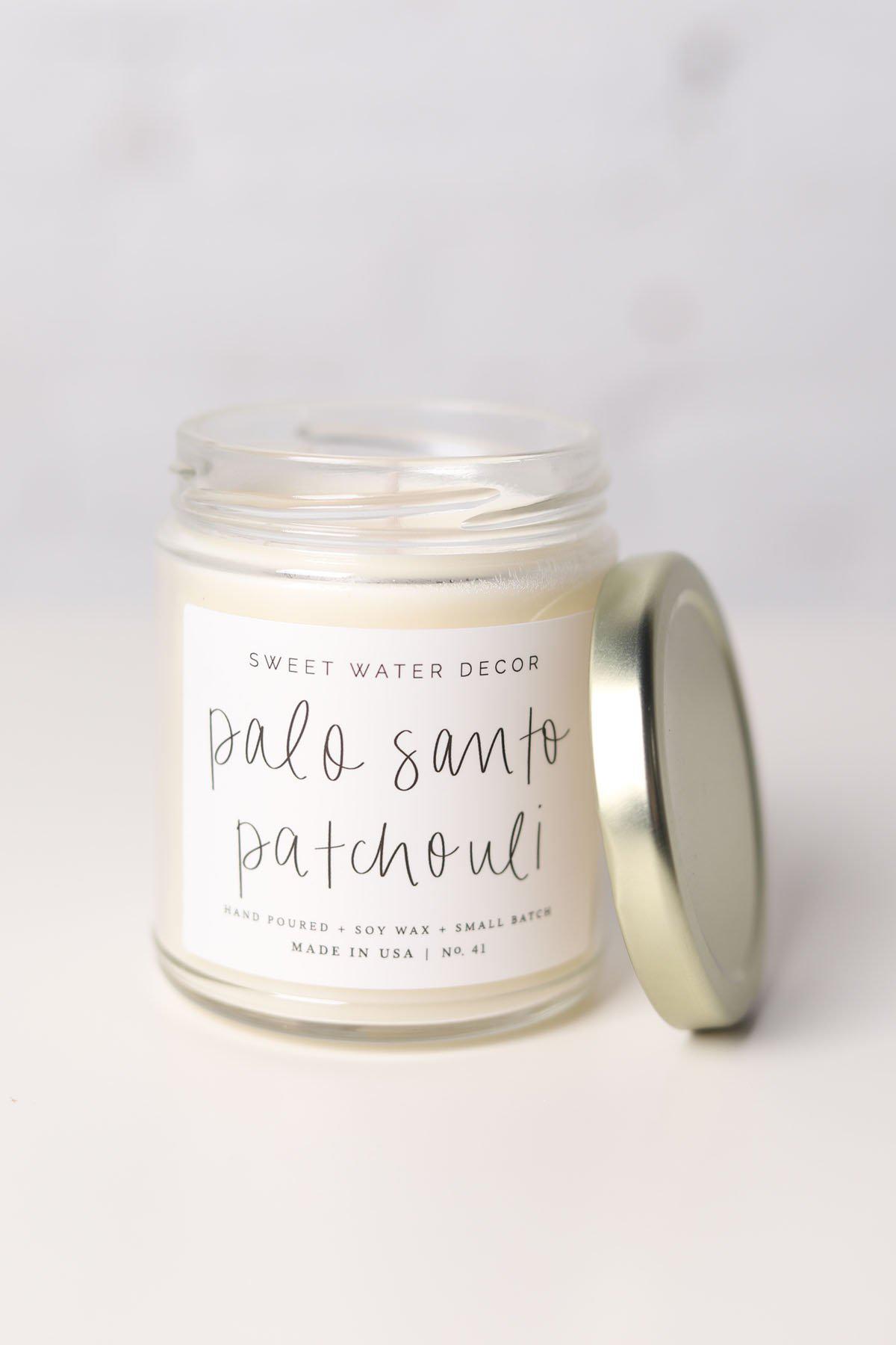 Palo Santo Patchouli Soy Candle