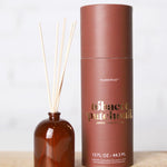 Tobacco + Patchouli 1.5oz Petite Glass Diffuser