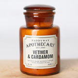 Vetiver + Cardamom 8 oz. Apothecary Candle