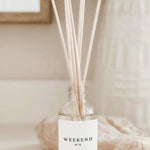 Weekend Reed Diffuser - Clear Jar