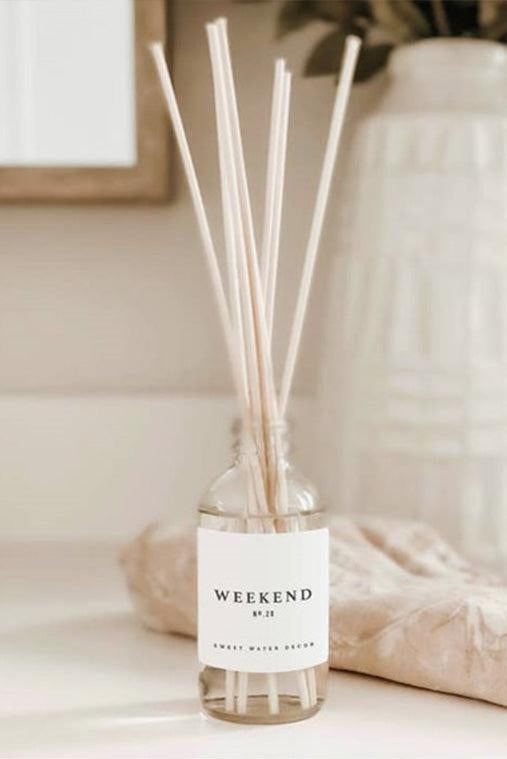 Weekend Reed Diffuser - Clear Jar