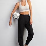 Blayne Modal Poly Joggers - Black