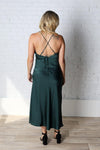 ASTR Gaia Dress - Hunter Green