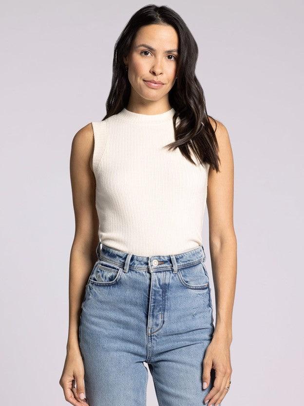 Adalaide Tank - Off White