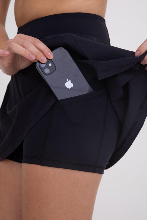 Adrienne Two Pleat Tennis Skort