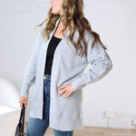 Ahren Ultra Soft, Cozy Longsleeve Open Cardigan