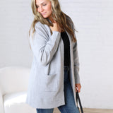 Ahren Ultra Soft, Cozy Longsleeve Open Cardigan