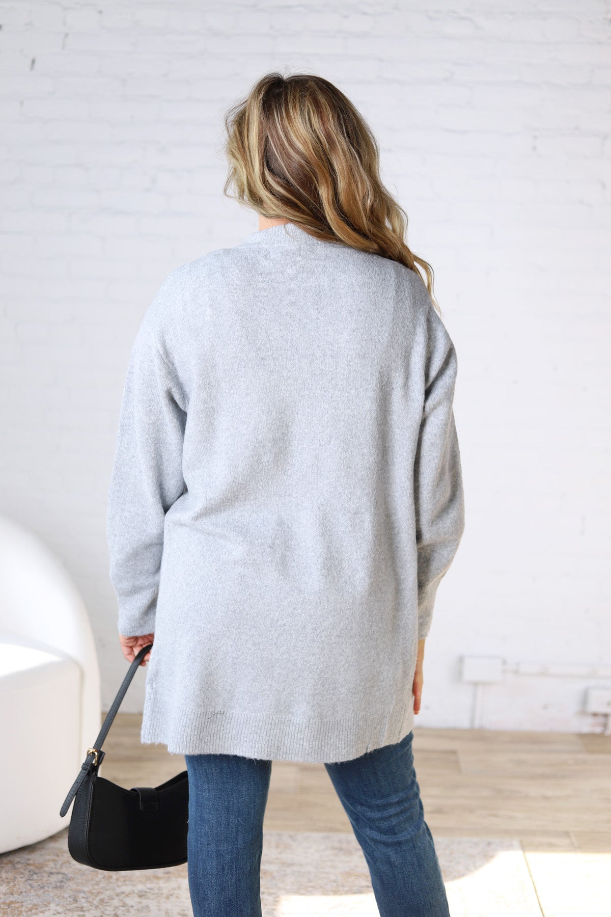 Ahren Ultra Soft, Cozy Longsleeve Open Cardigan