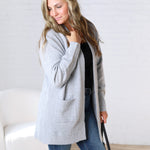 Ahren Ultra Soft, Cozy Longsleeve Open Cardigan FINAL SALE