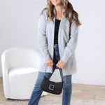 Ahren Ultra Soft, Cozy Longsleeve Open Cardigan