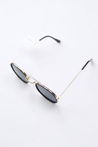 All Aboard Black/Smoke Polarized Lens Sunglasses