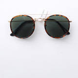 All Aboard Matte Tortoise/Green Polarized Lens Sunglasses