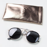 All Aboard Sunglasses - Black/Smoke Polarized Lens by I-SEA
