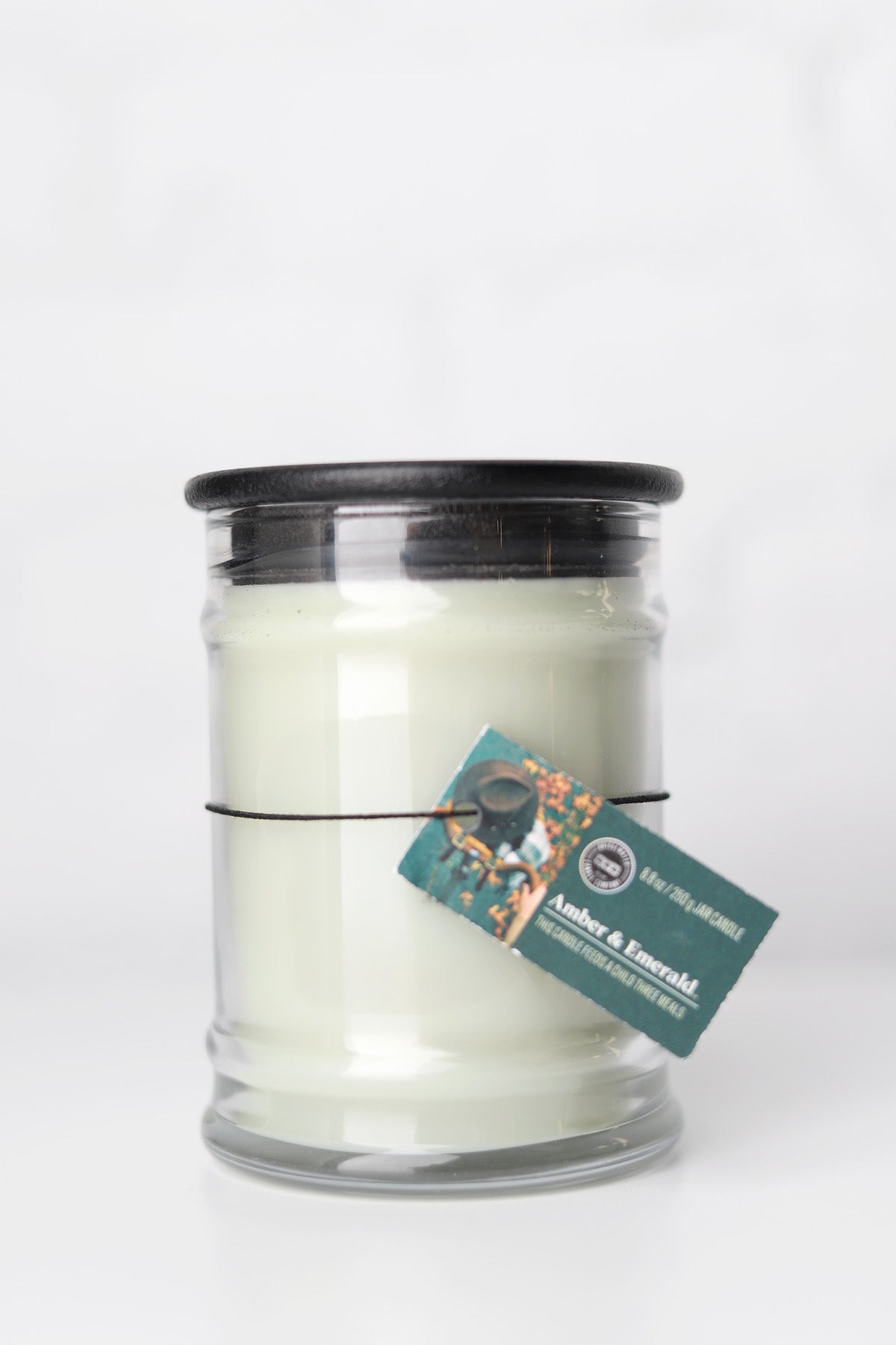 Amber & Emerald Small Jar Candle - 8oz