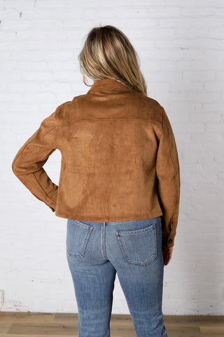 Ameline Faux Suede Jacket