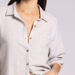 Anastasia Shirt - White Oak