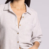 Anastasia Shirt - White Oak