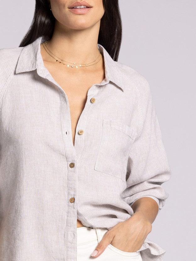 Anastasia Shirt - White Oak