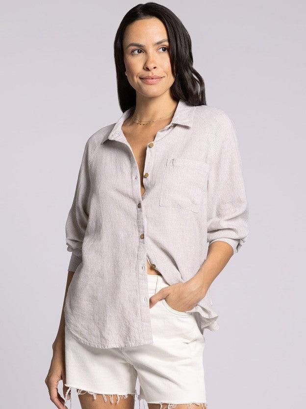 Anastasia Shirt - White Oak