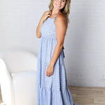 Arabelle Stripe Tiered Maxi Dress