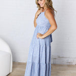 Arabelle Stripe Tiered Maxi Dress