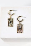 Ashtyn Drop Gold Earrings