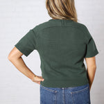 Auden Essential Soft Sweater Top with Raglan Sleeves - Emerald Green