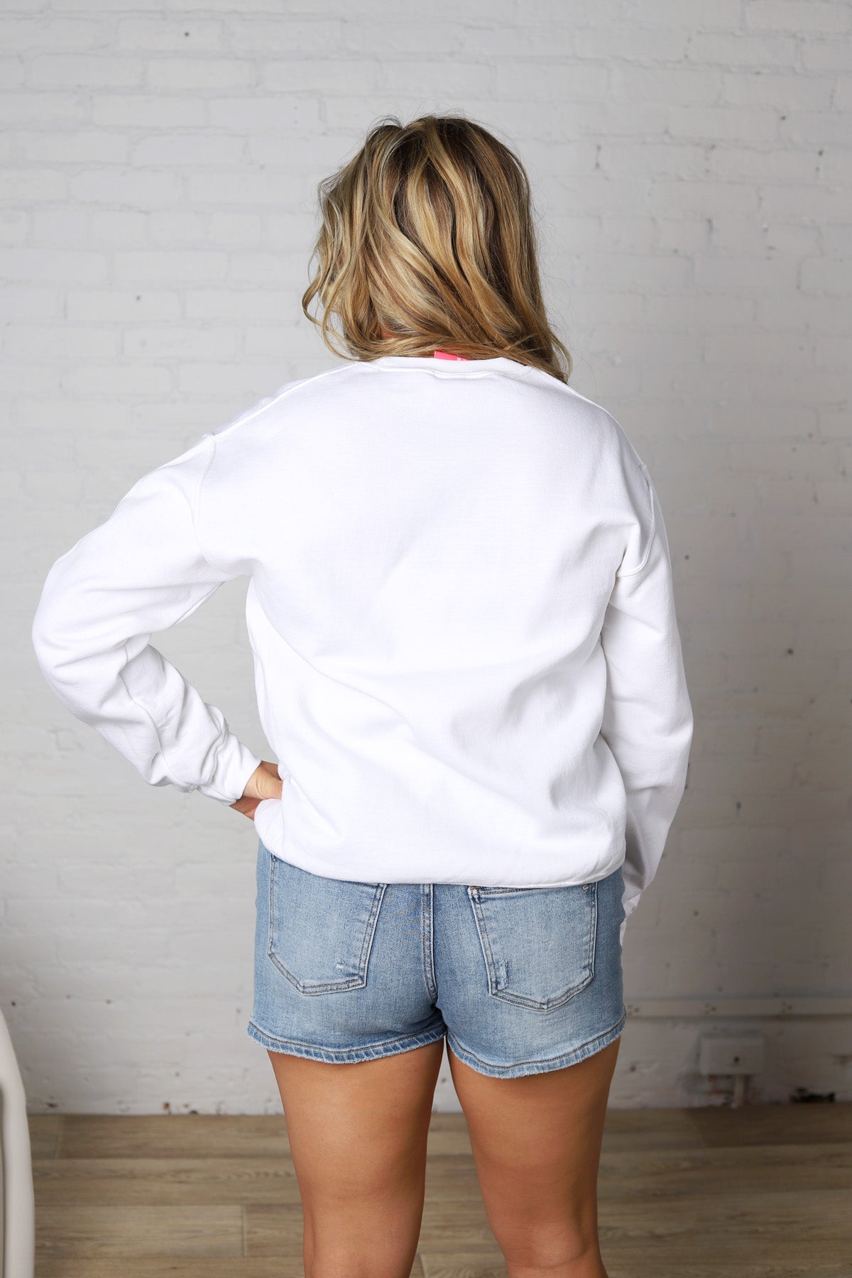 Avary USA Oversized Sweatshirt - White