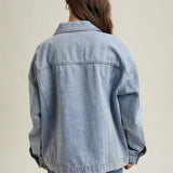 Averyn Washed Denim Jacket