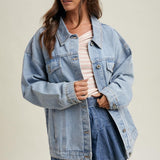 Averyn Washed Denim Jacket