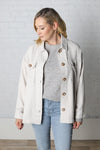 Ayla Gingham Oversized Jacket
