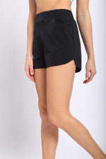 Bellah Athleisure Shorts - Black