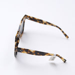 Billie Sunglasses - Snow Tortoise Smoke Polarized Lens